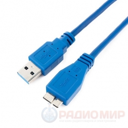 USB B micro кабель V3.0 для внешнего HDD